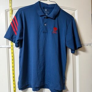 Adidas Blue golf Polo